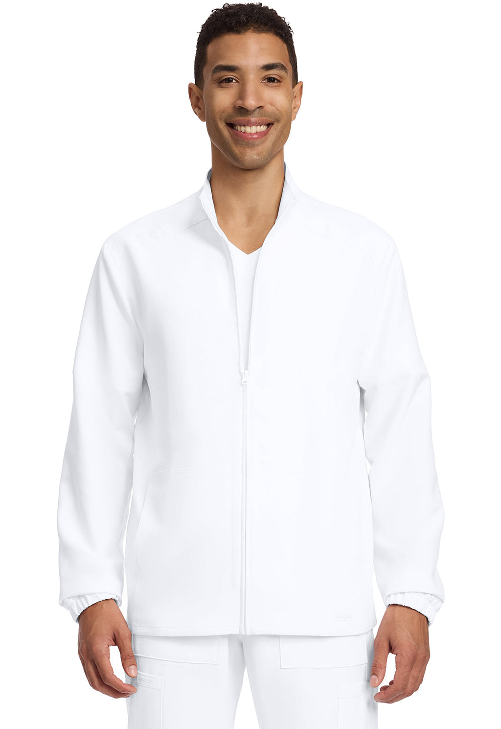 Workwear Originals Ultra CK359A Men's Zip Front Jacket White