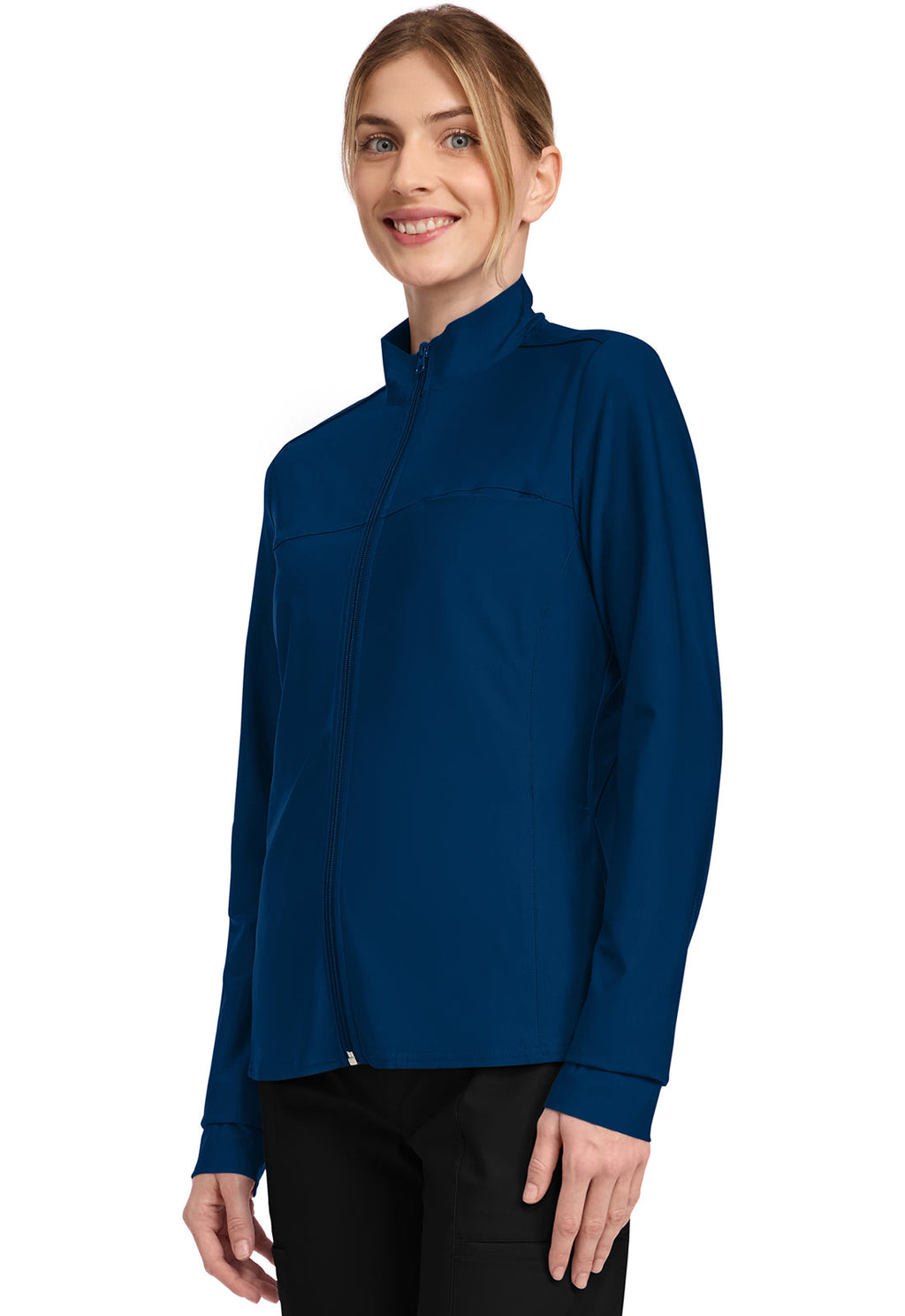 Form CK381 Women's 3-Pocket Warm-up Jacket Navy