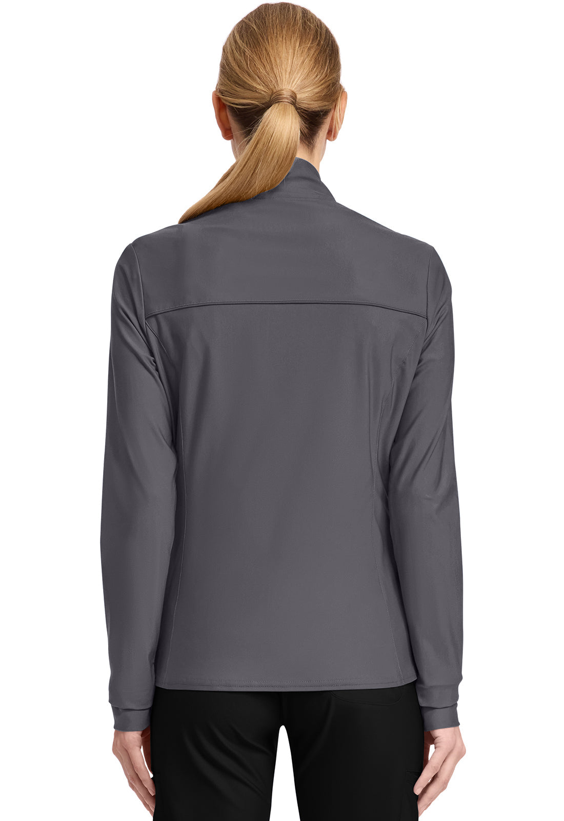 Form CK381 Women's 3-Pocket Warm-up Jacket Pewter Image
