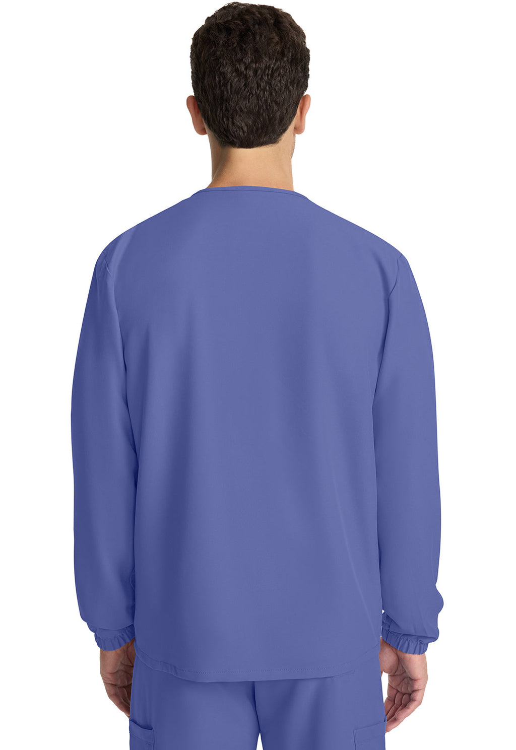Workwear Originals Ultra CK393A Unisex Unisex Snap Front Warm Up Jacket Ciel Blue