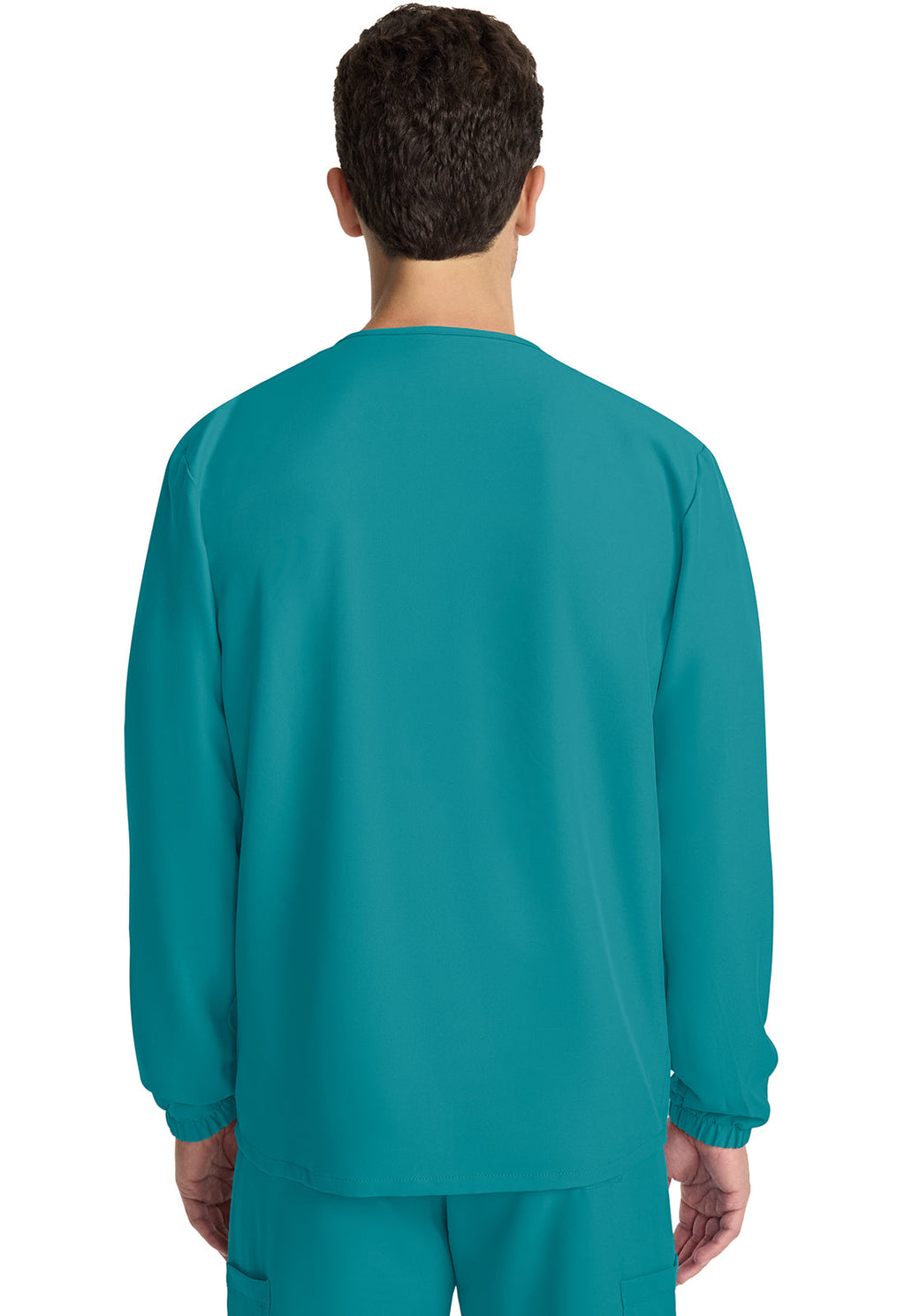 Workwear Originals Ultra CK393A Unisex Unisex Snap Front Warm Up Jacket Teal Blue