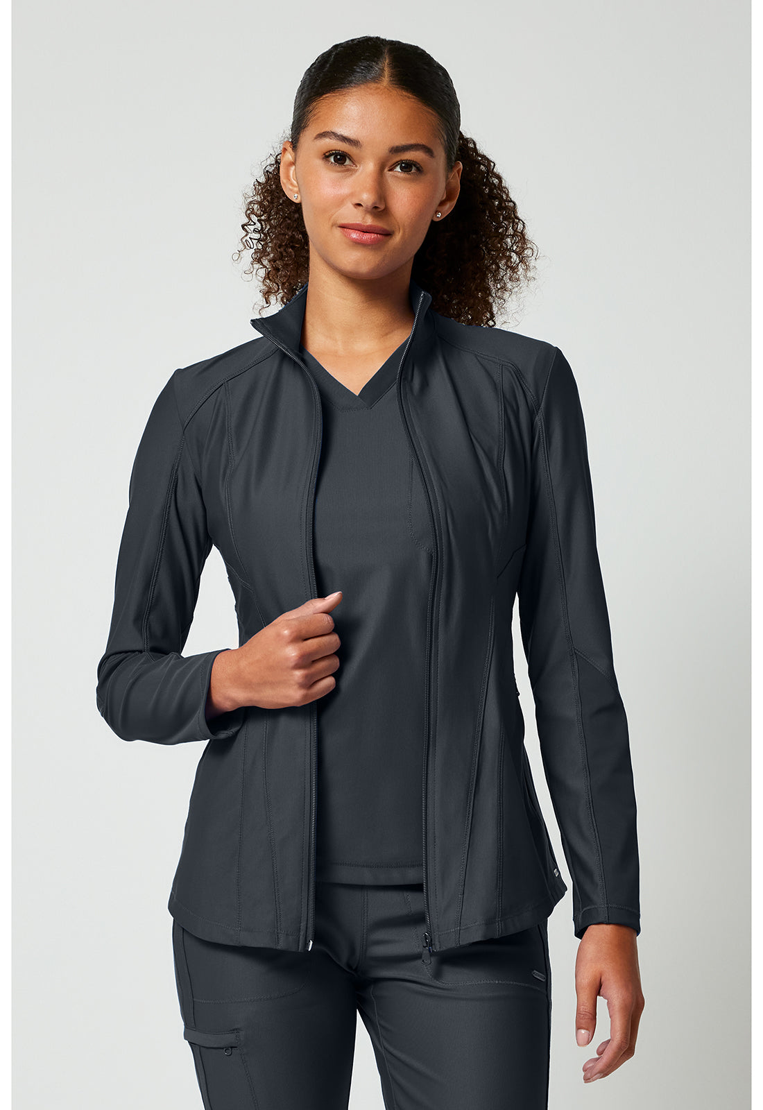 Form CK398 Zip Front Jackets Pewter