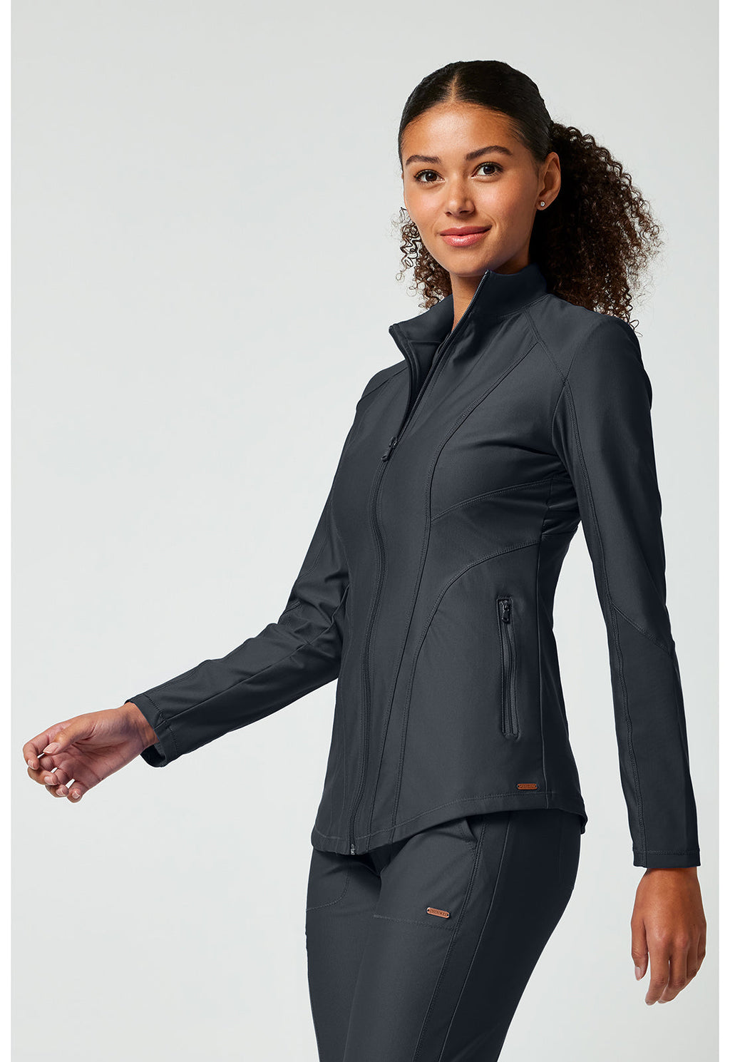 Form CK398 Zip Front Jackets Pewter
