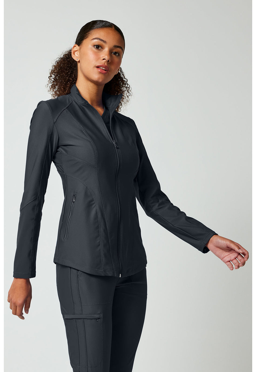 Form CK398 Zip Front Jackets Pewter