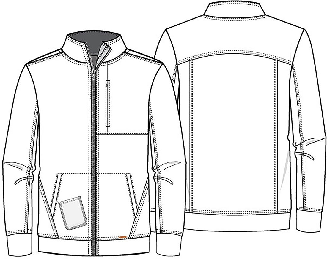 Form CK399 Men's Zip Front Jacket Black