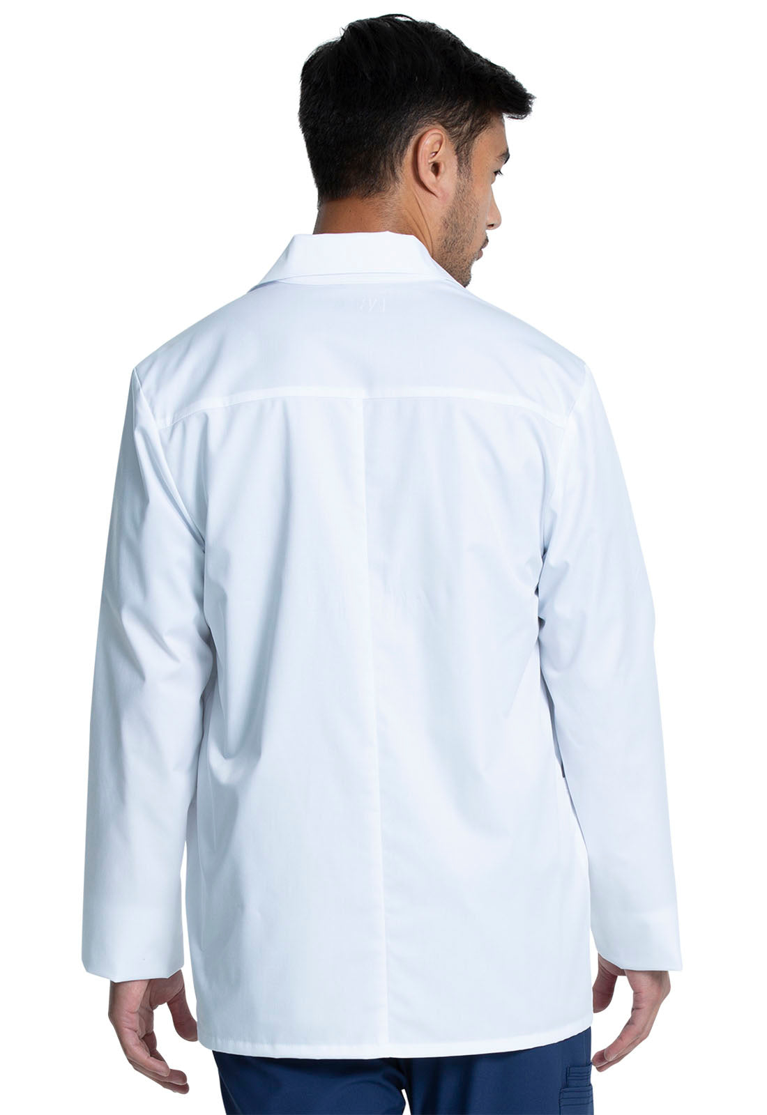 Project Lab by Cherokee CK401 Tall 32" Men's Consultation Coat White