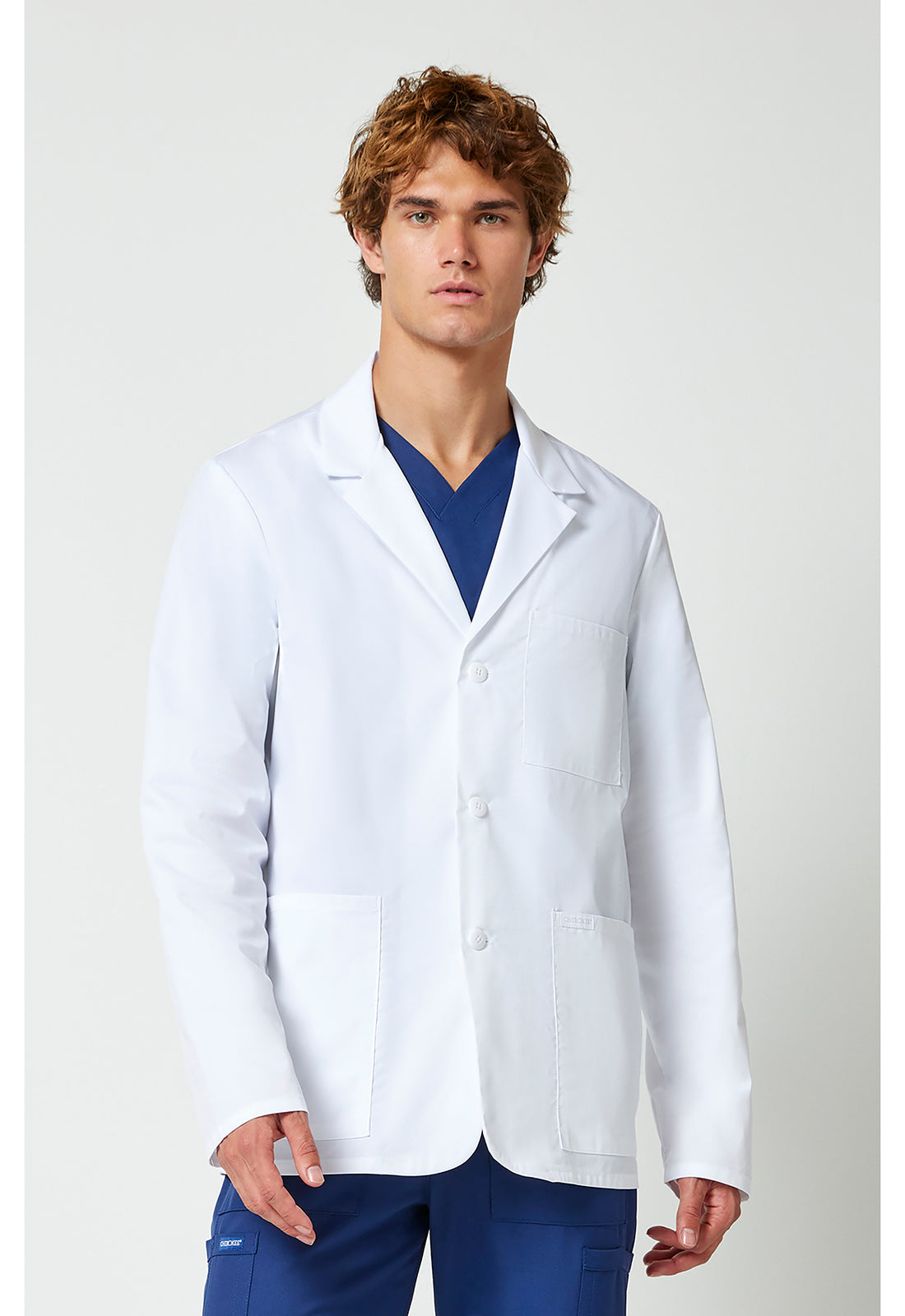 Project Lab CK401 Men's 32" Men's Consultation Coat White