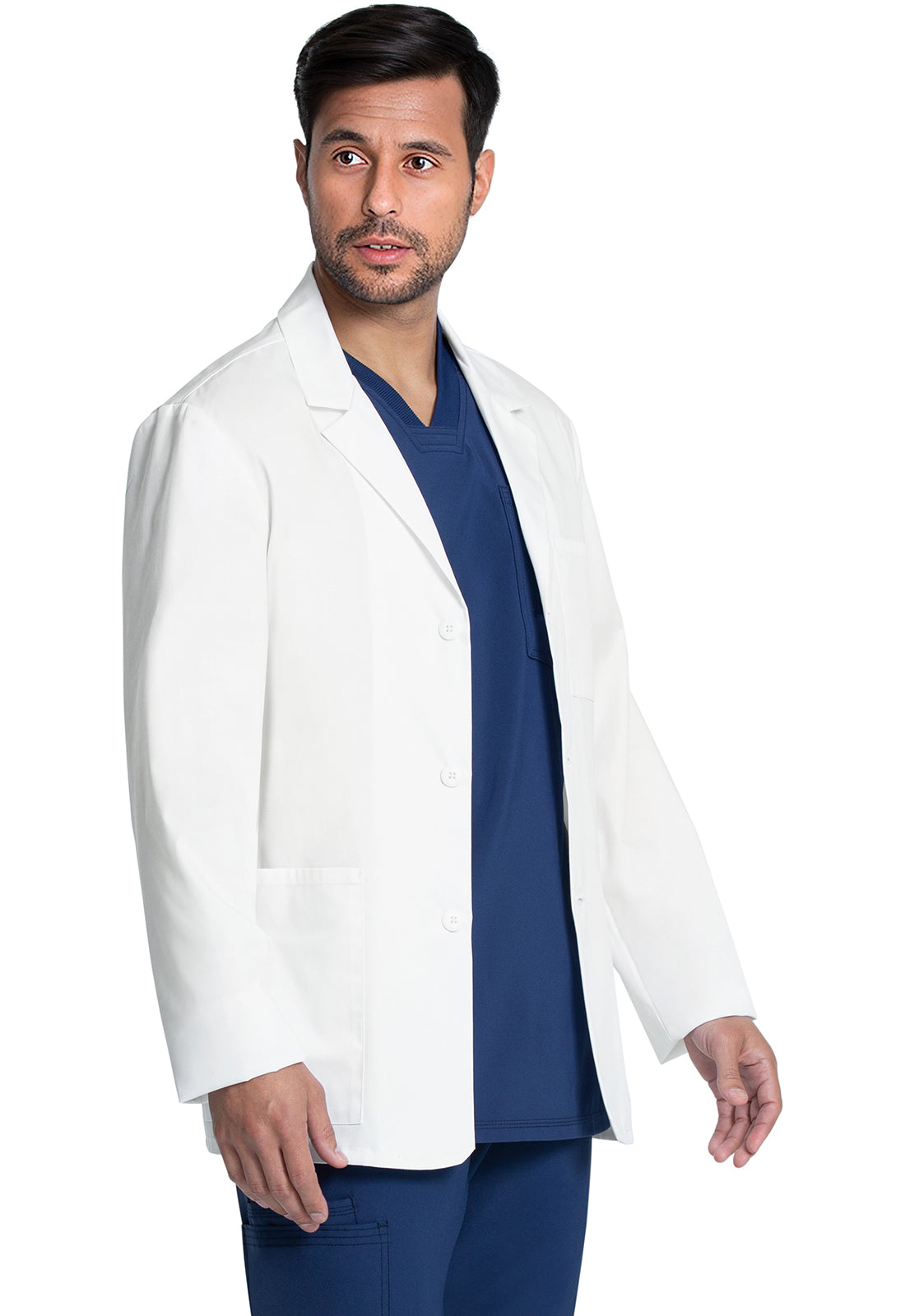 Project Lab by Cherokee CK401 30" Men's Consultation Coat White