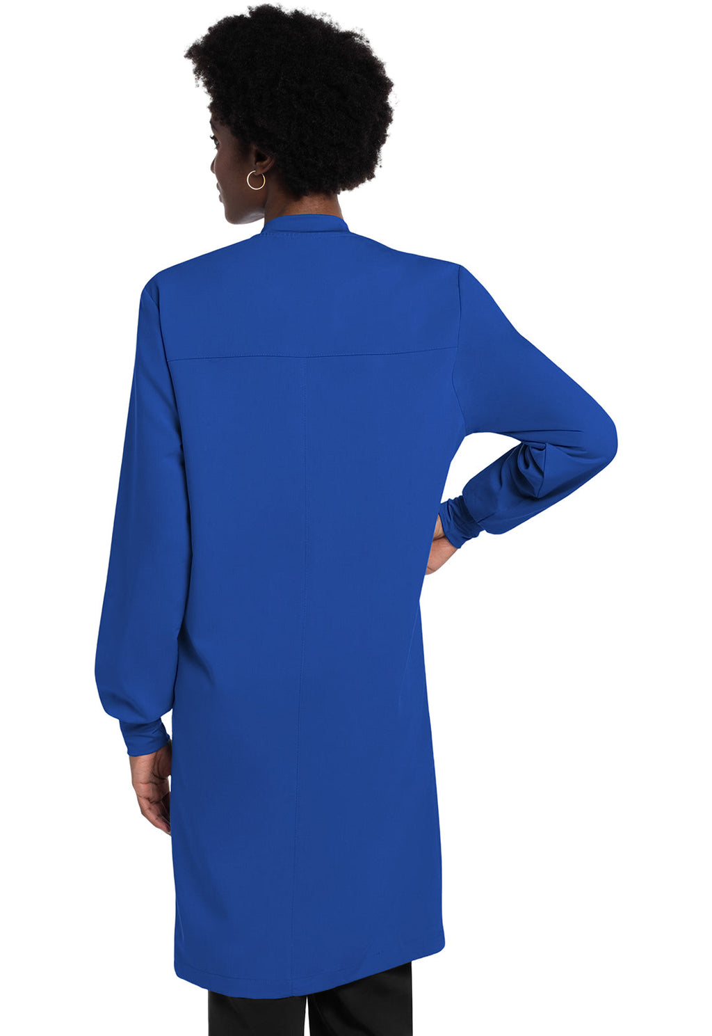 Project Lab CK402A Unisex 40" Snap Front Lab Coat Royal