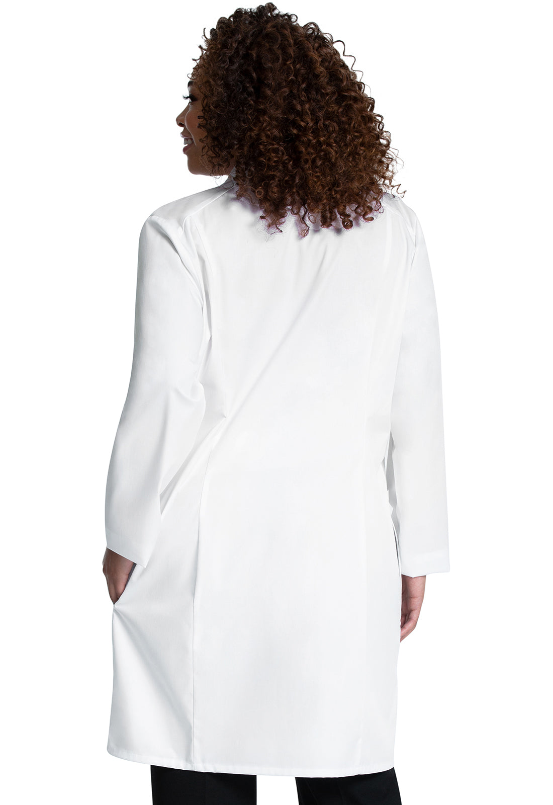 Project Lab CK421 Women's 37" Lab Coat White