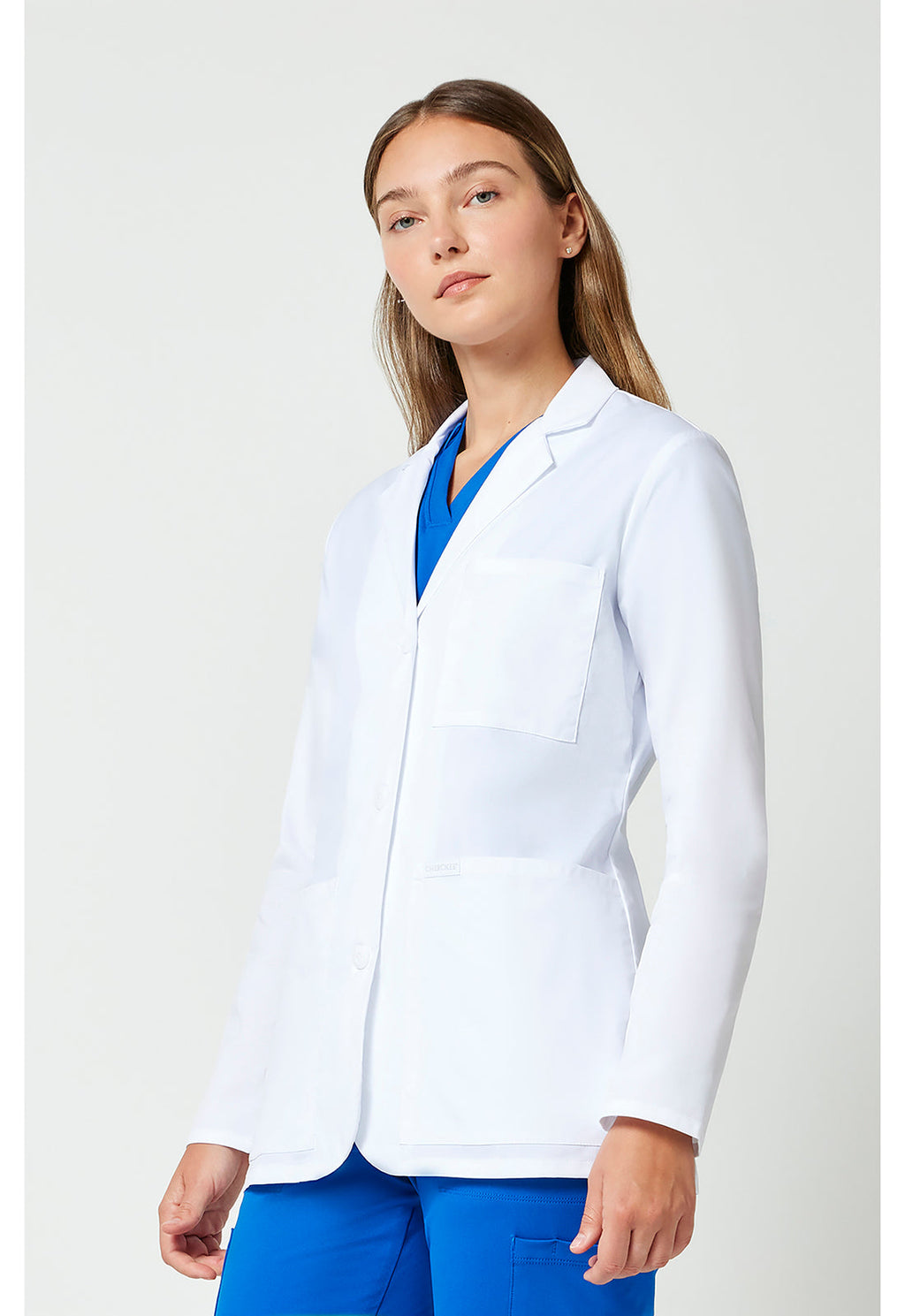 Project Lab CK451 Women's 30" Consultation Coat White