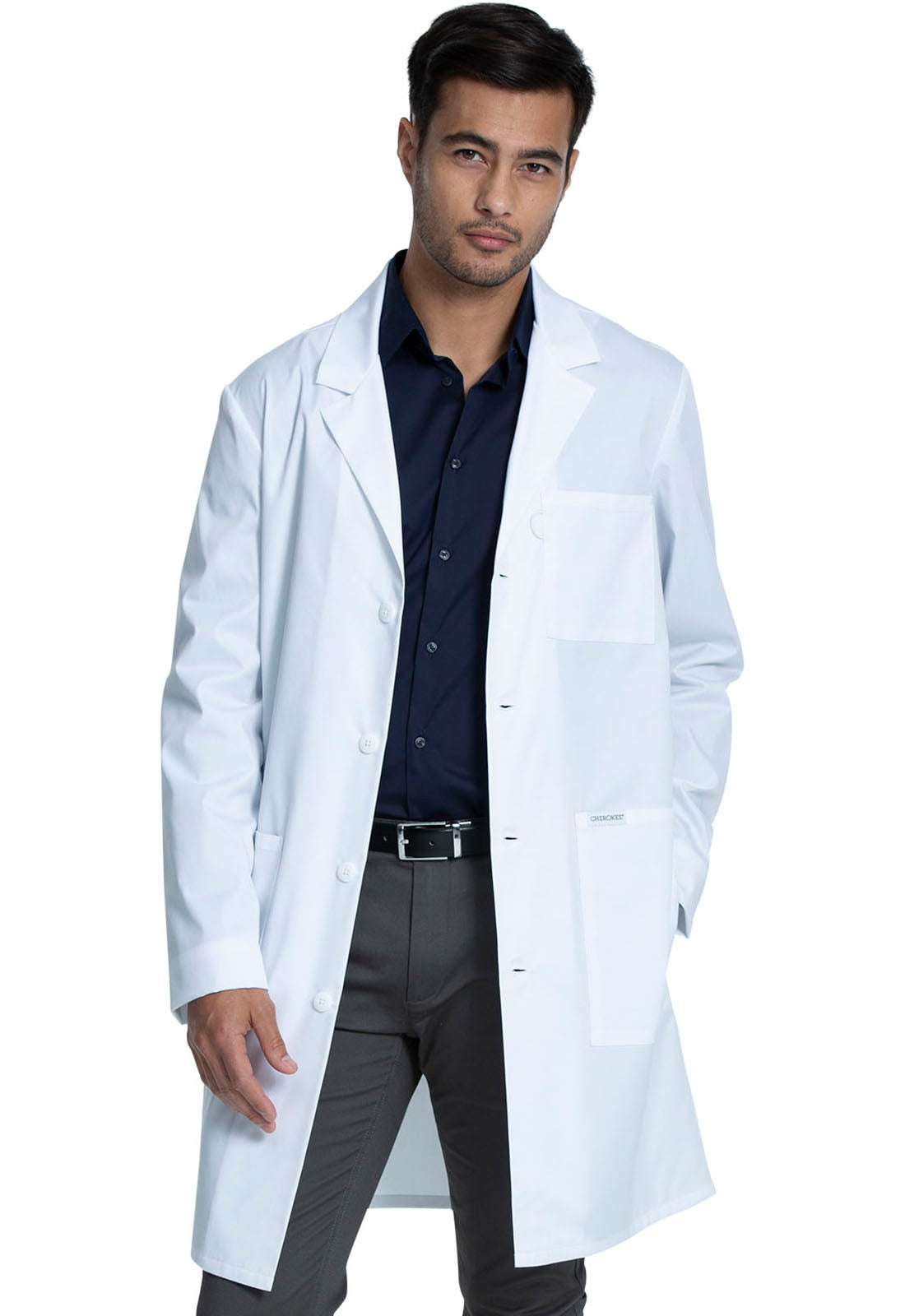 Project Lab CK460 Unisex 40" Unisex Lab Coat White