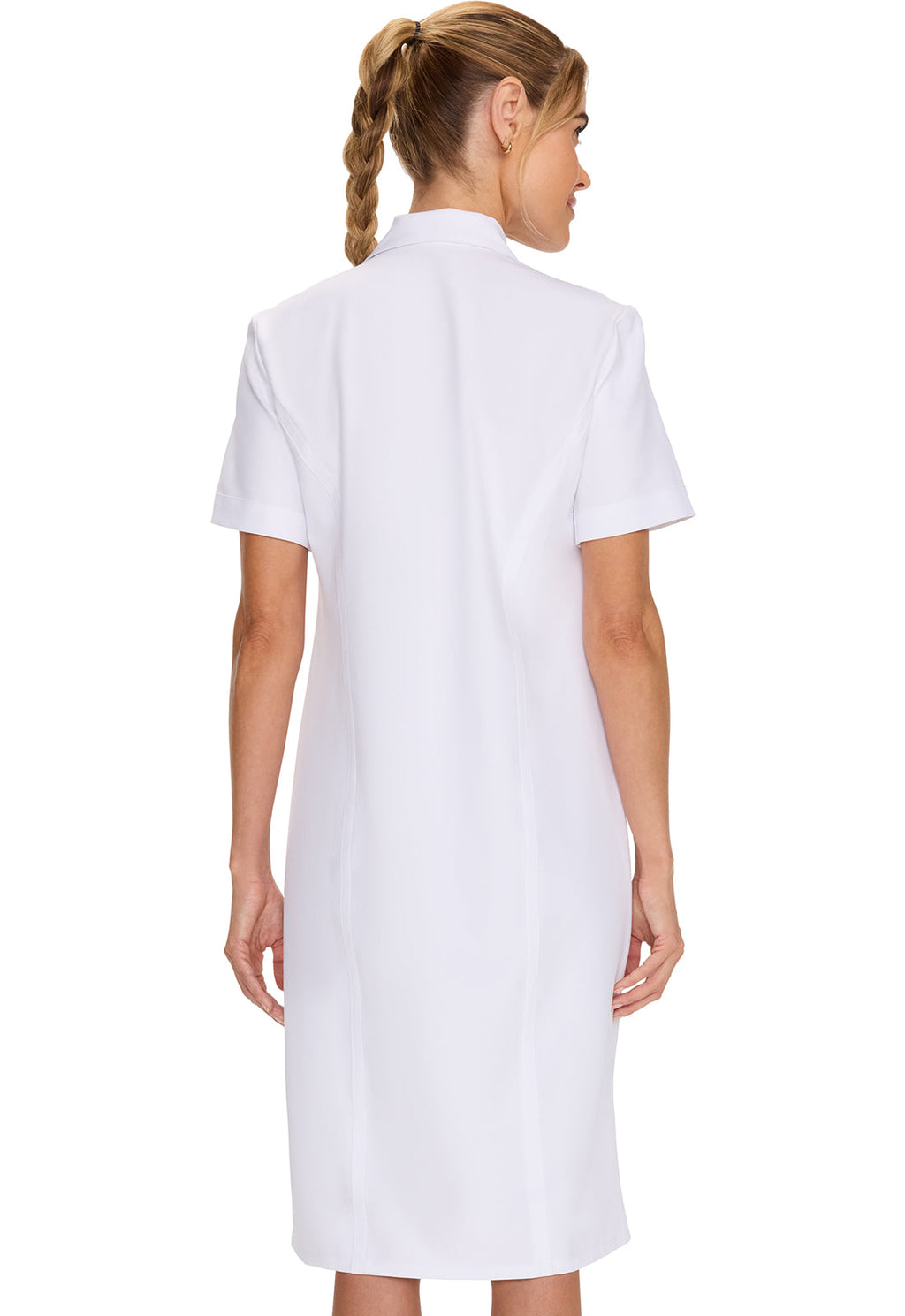 Workwear Originals Ultra CK512A Women's Button Front Dress White