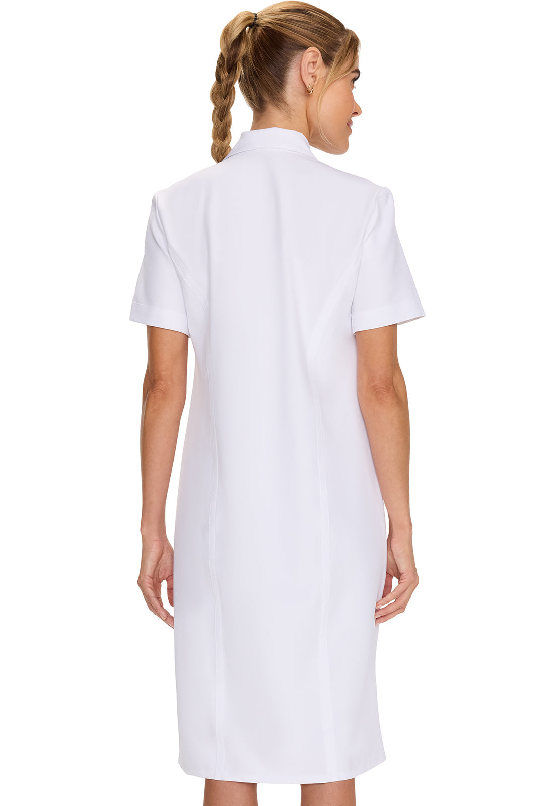 Workwear Originals Ultra CK512A Women's Button Front Dress White