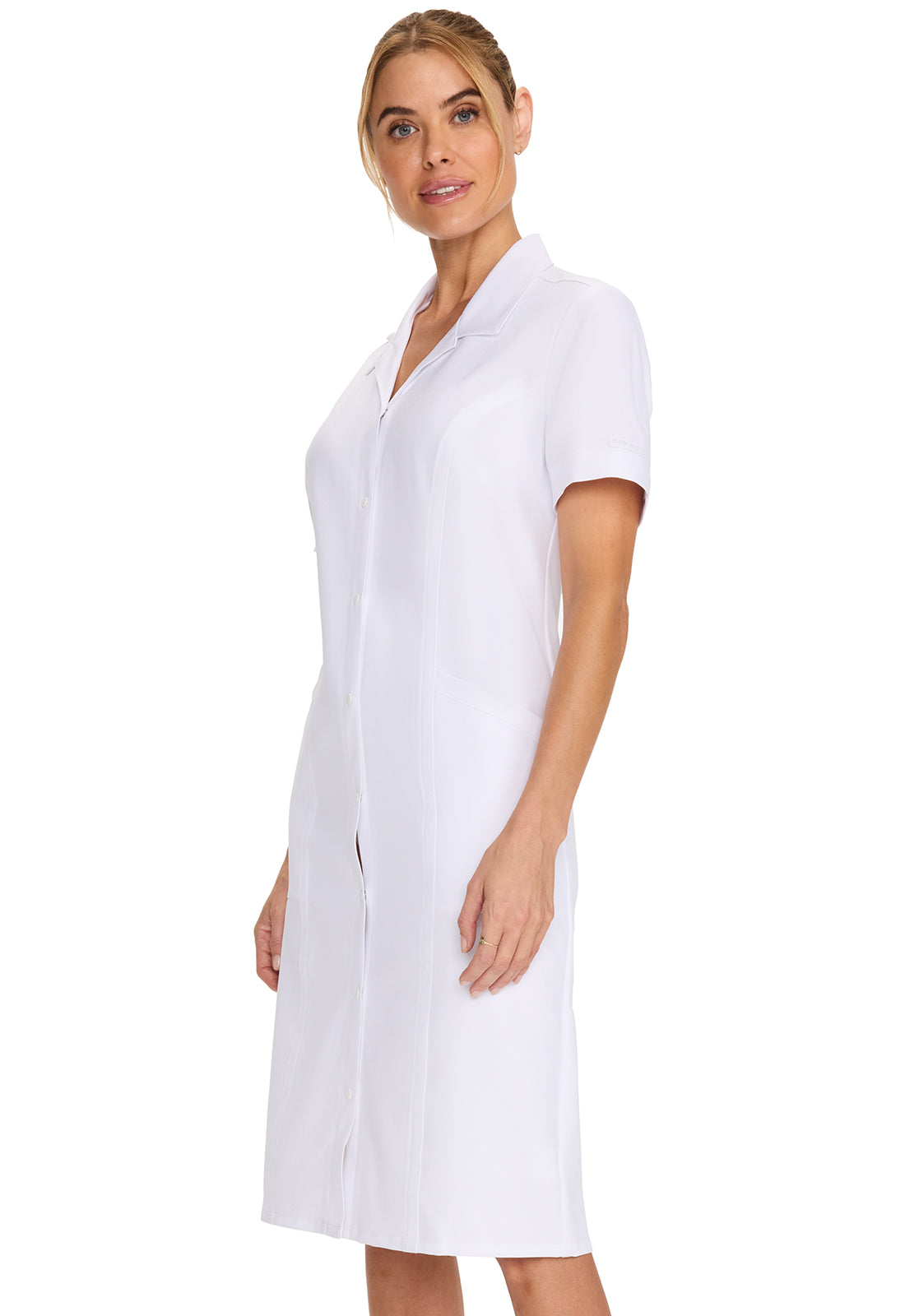 Cherokee CK512A Women's Button Front Dress