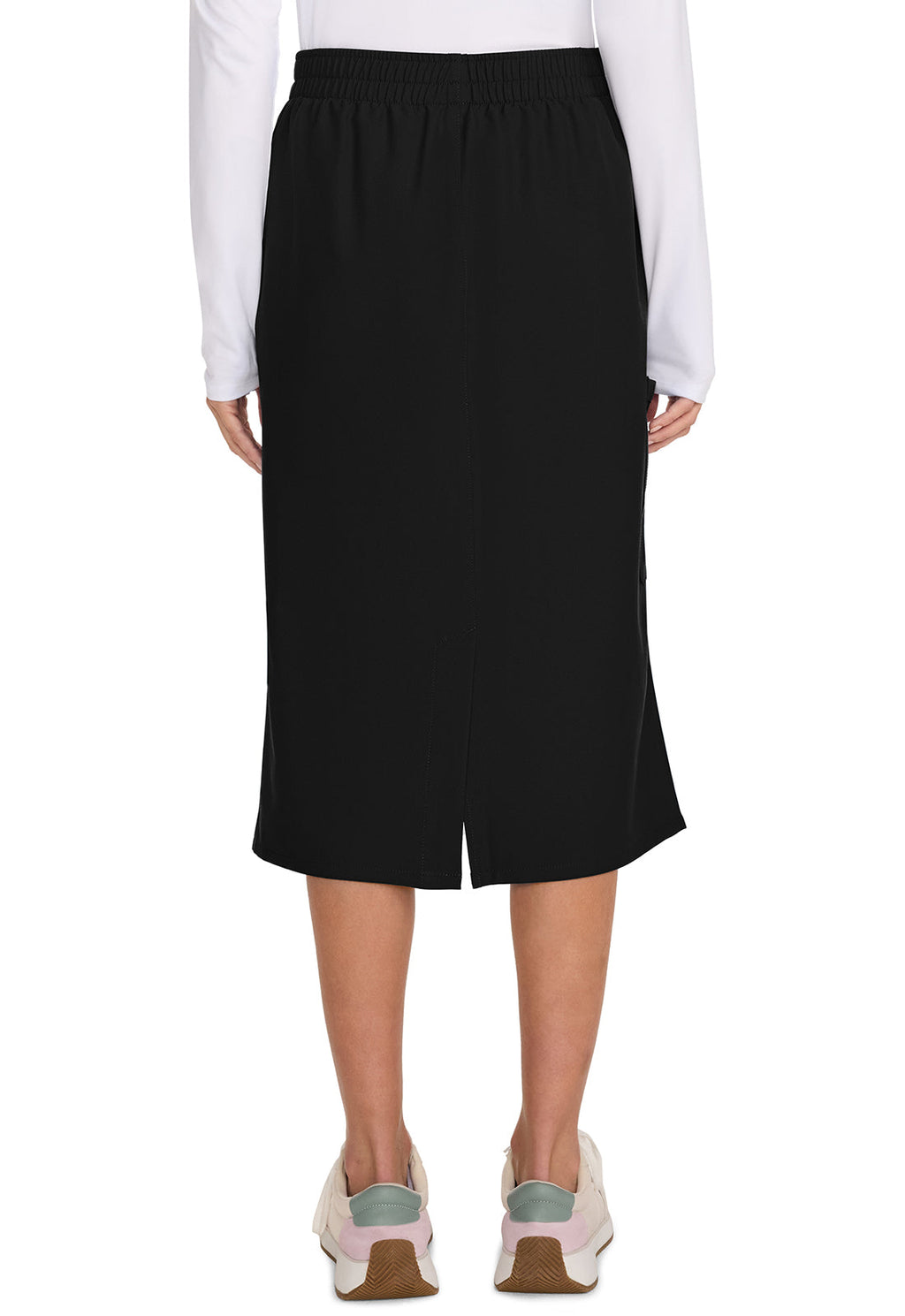 Workwear Originals Ultra CK563A Women's Elastic Waist Scrub Skirts Black