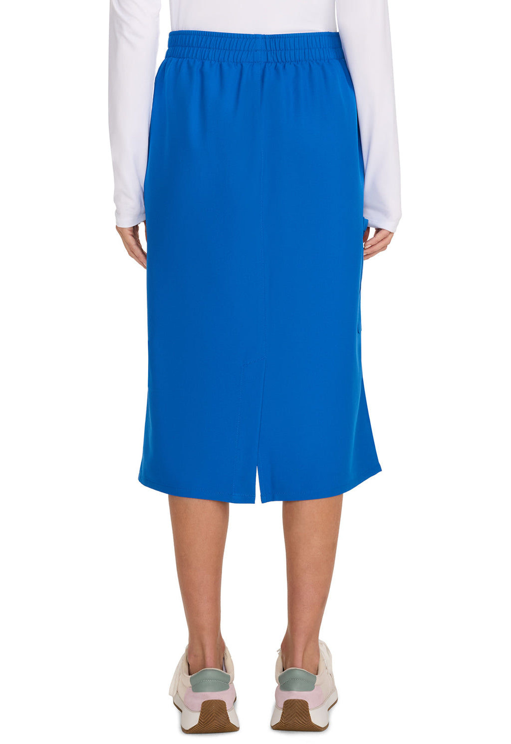 Workwear Originals Ultra CK563A Women's Elastic Waist Scrub Skirts Royal
