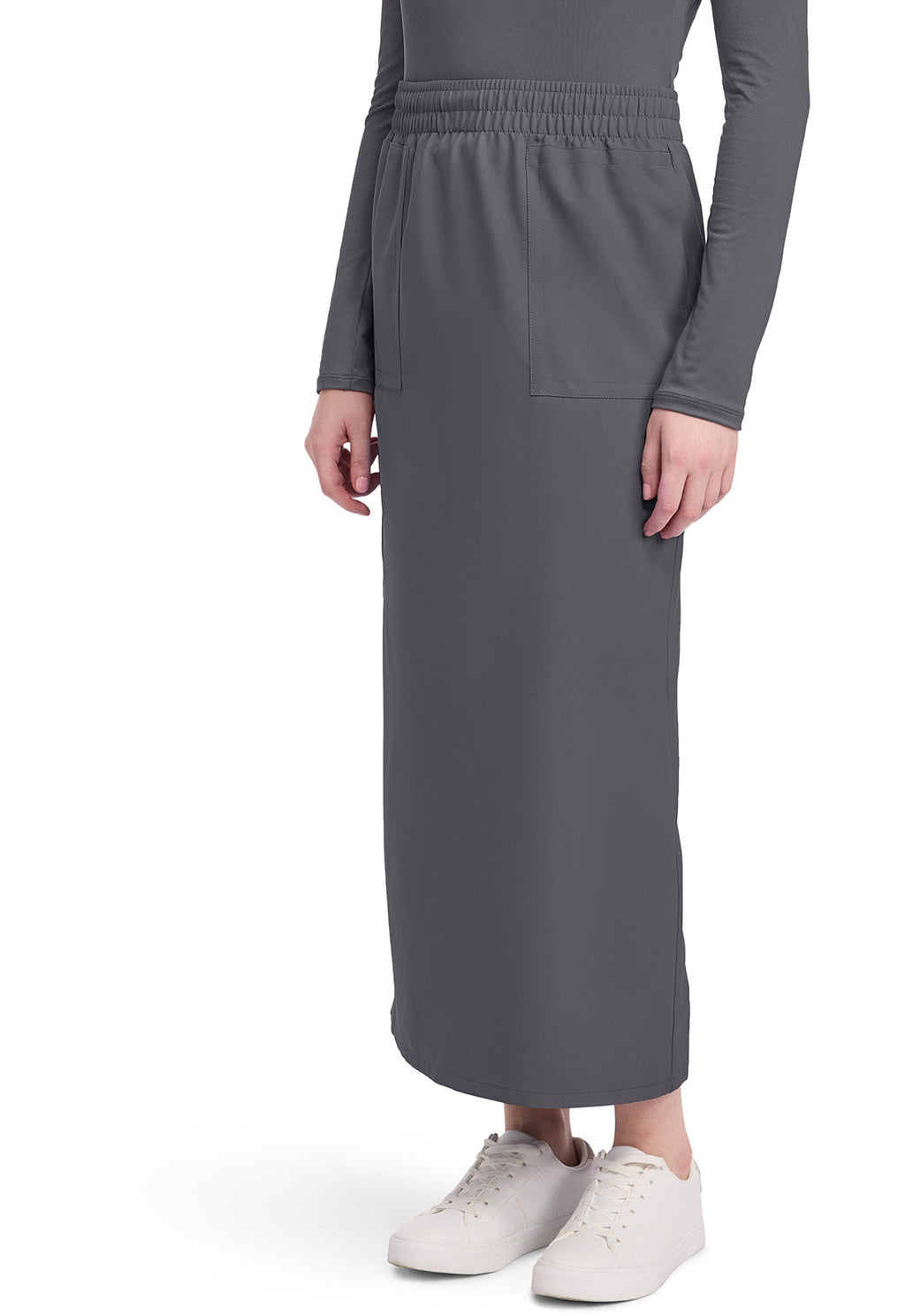 Originals Ultra CK564A Women's 3-Pocket Elastic Waist Skirt Pewter Image