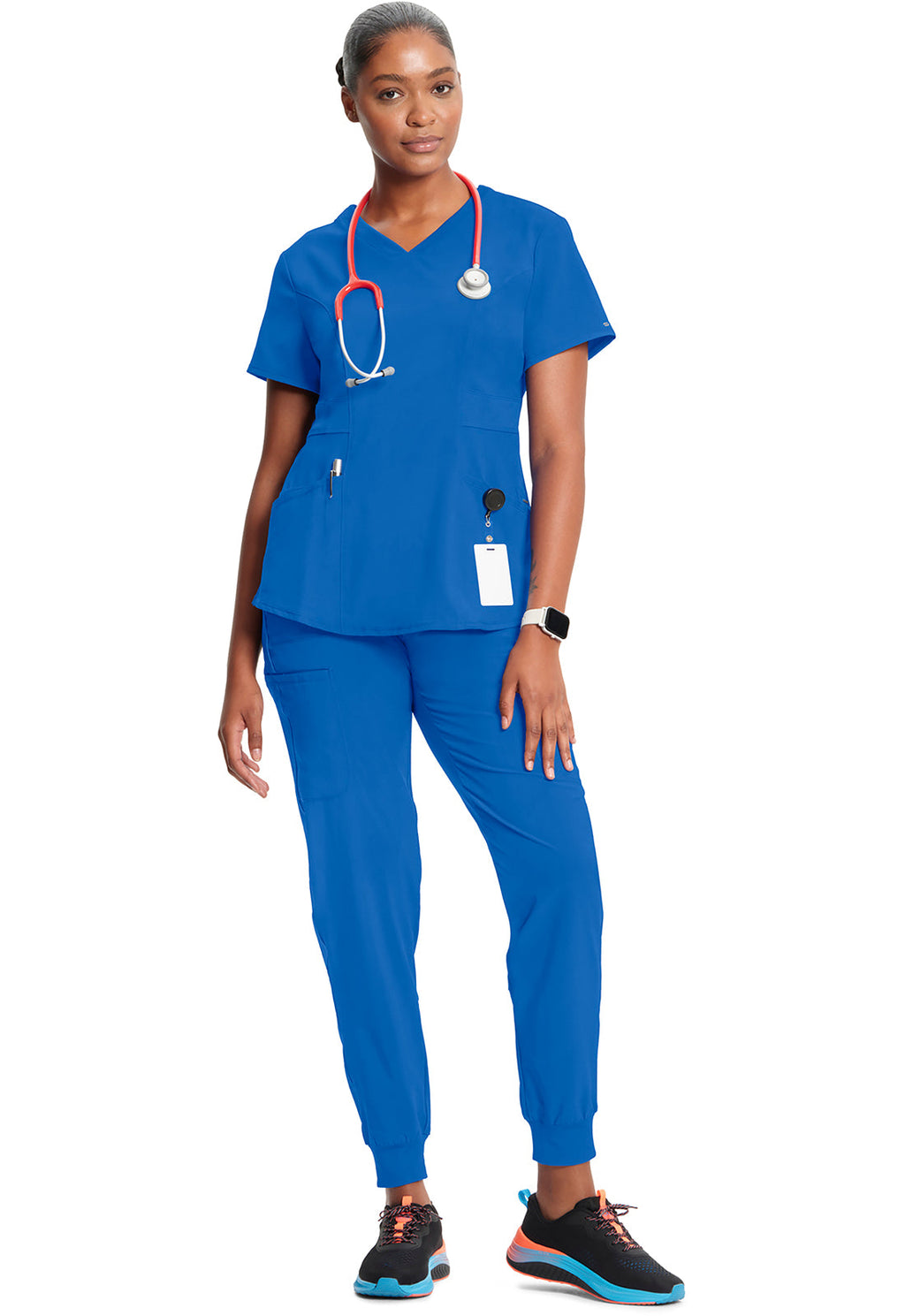 Classics CK623A V-Neck Top Royal