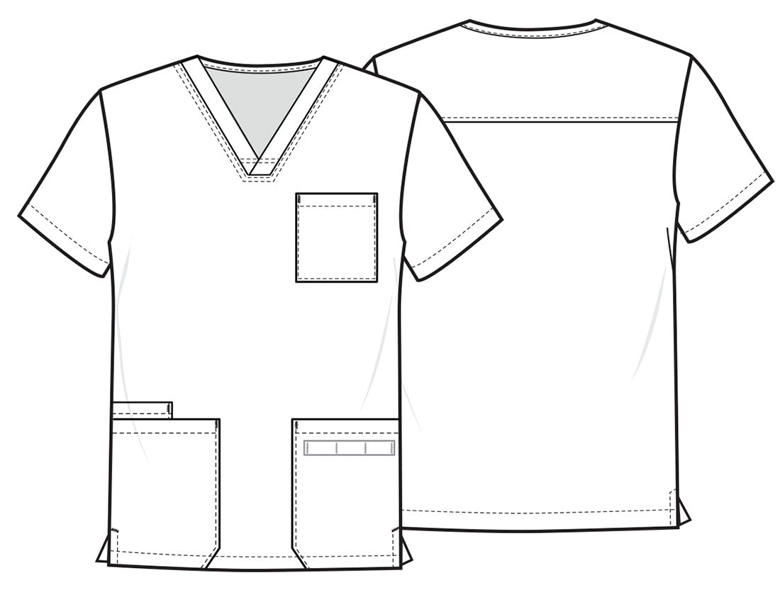 Prints CK691 Unisex V-Neck Print Top Ice Cold