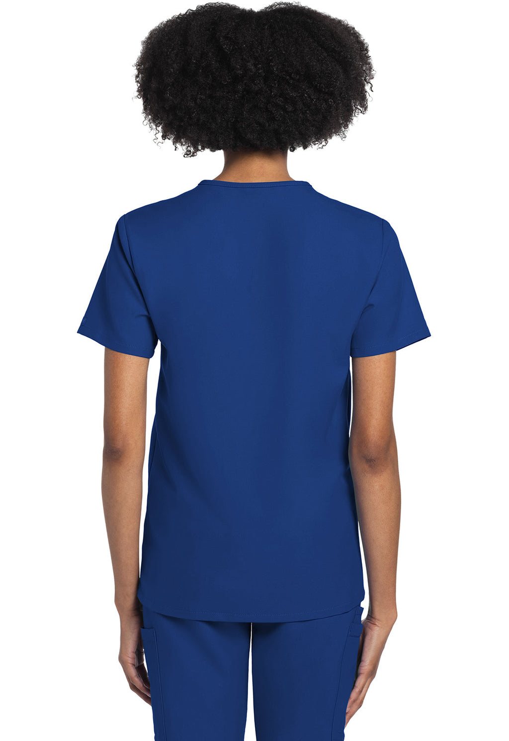 Workwear Originals Ultra CK778A Unisex Unisex V-Neck Scrub Top Galaxy Blue
