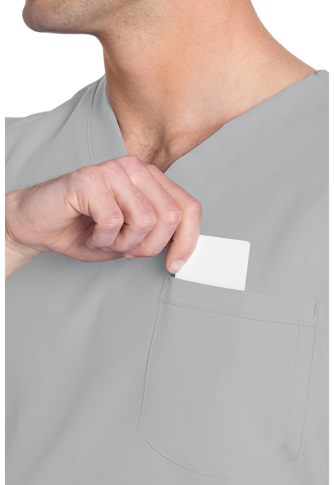 Originals Ultra CK778A Unisex V-Neck Top Grey