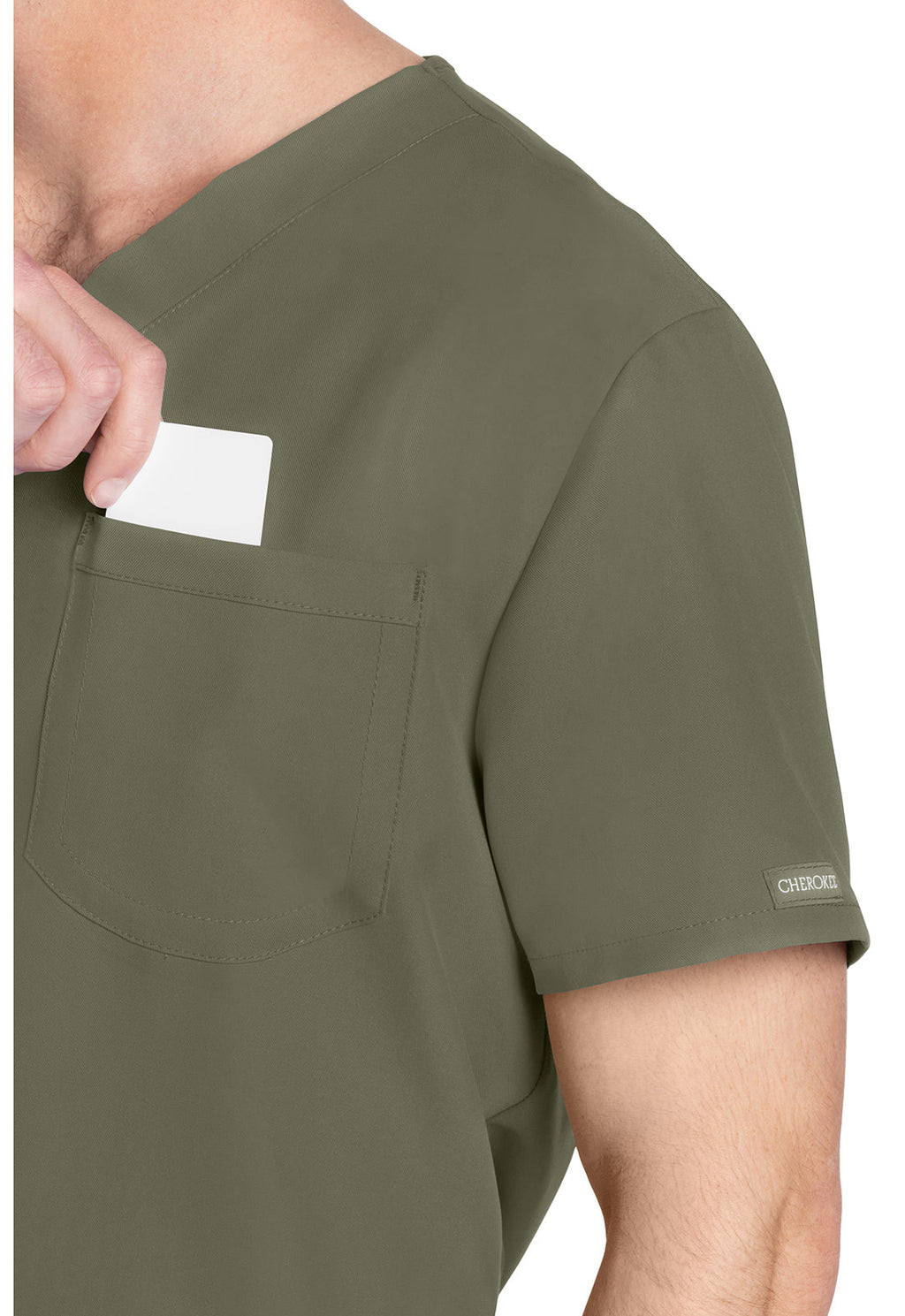 Originals Ultra CK778A Unisex V-Neck Top Olive