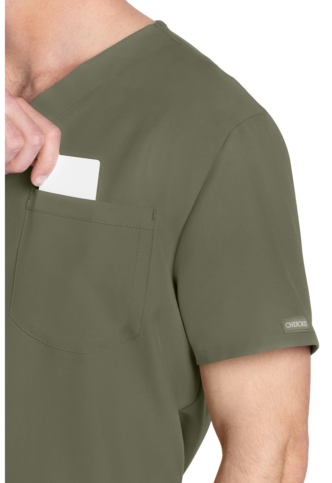 Originals Ultra CK778A Unisex V-Neck Top Olive