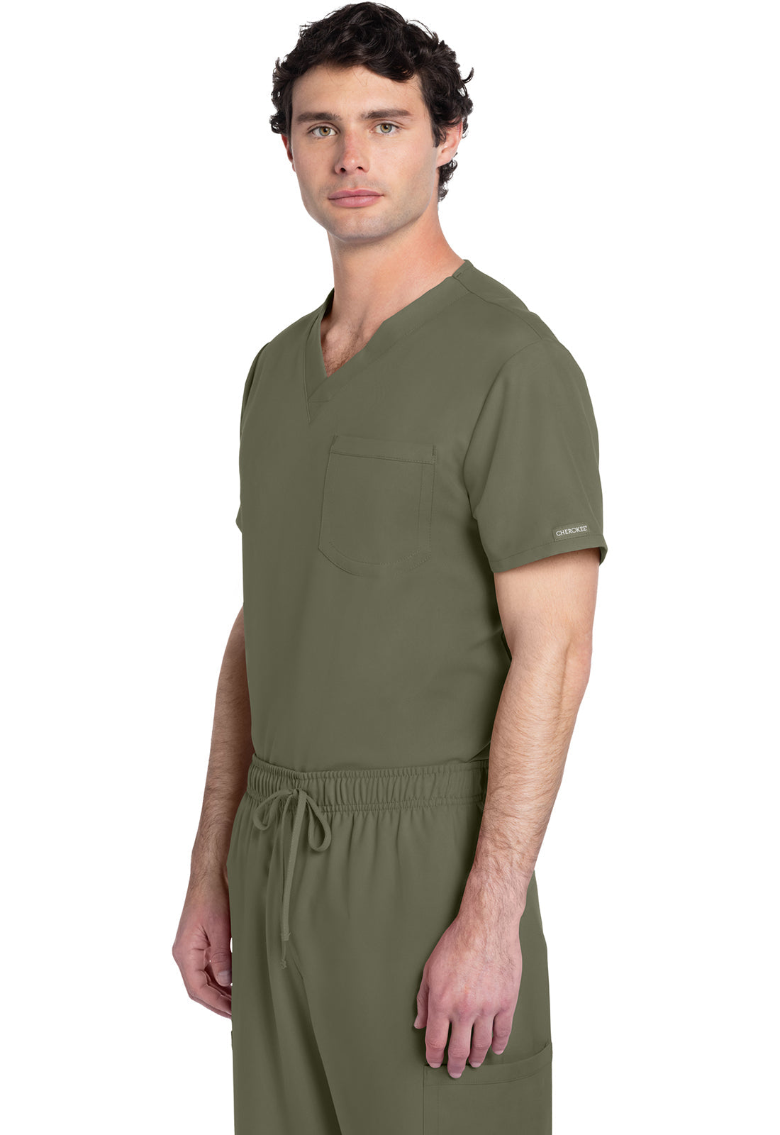 Originals Ultra CK778A Unisex V-Neck Top Olive