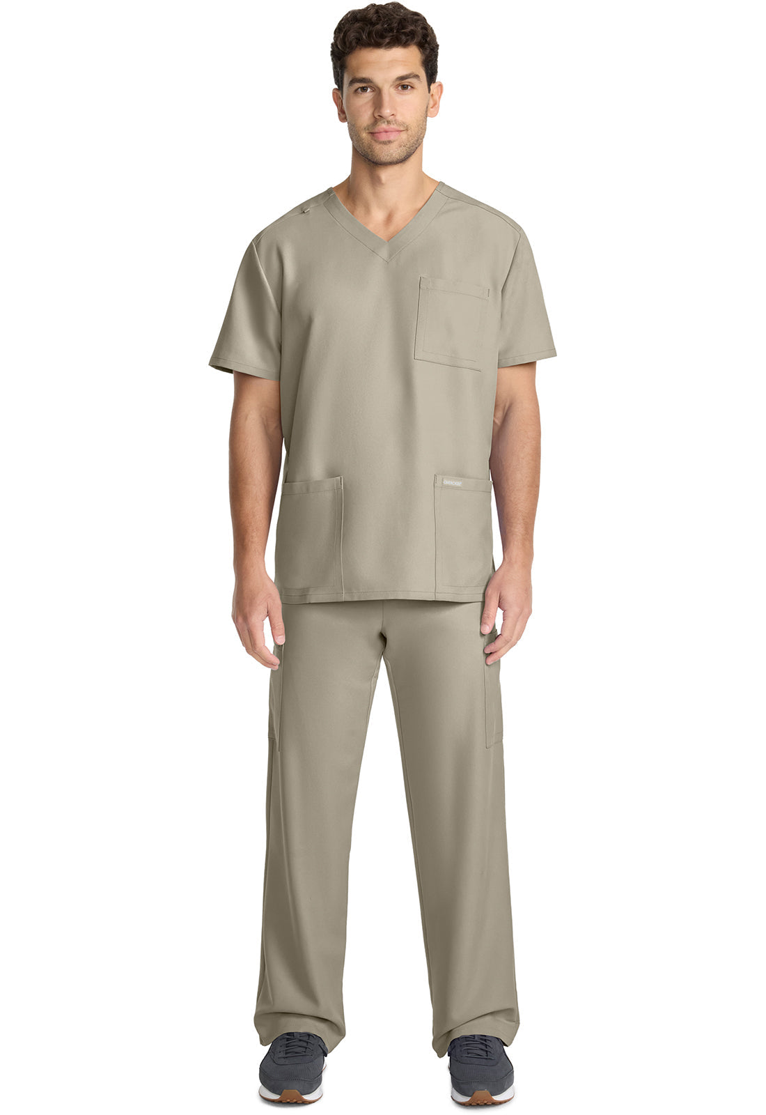 Originals Ultra CK783A Men's Tuck-in V-Neck Top Khaki