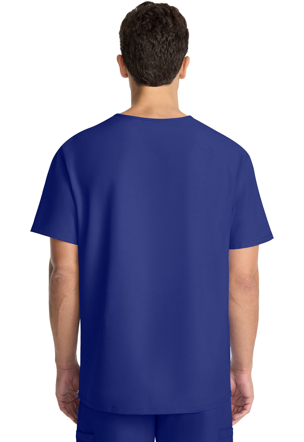 Workwear Originals Ultra CK783A Men's 3-Pocket V-Neck Scrub Top Navy