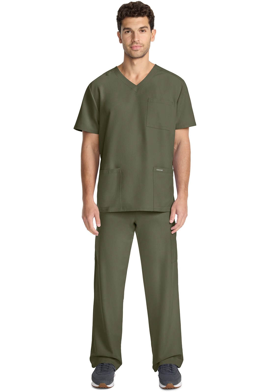 Originals Ultra CK783A Men's Tuck-in V-Neck Top Olive