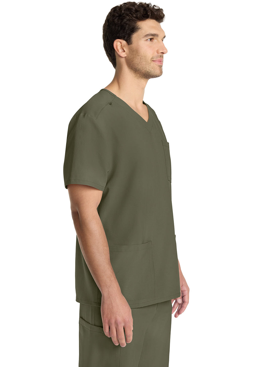 Originals Ultra CK783A Men's Tuck-in V-Neck Top Olive