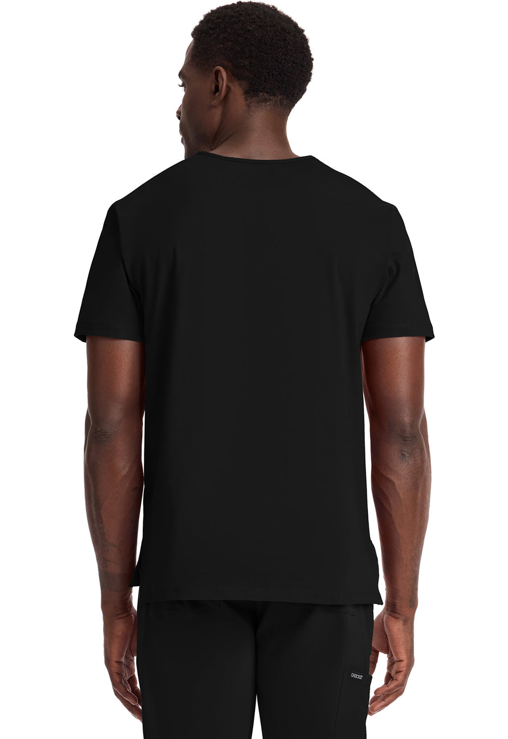 Achieve CK834 Men's 1-Pocket Tuck-In Top Black Image