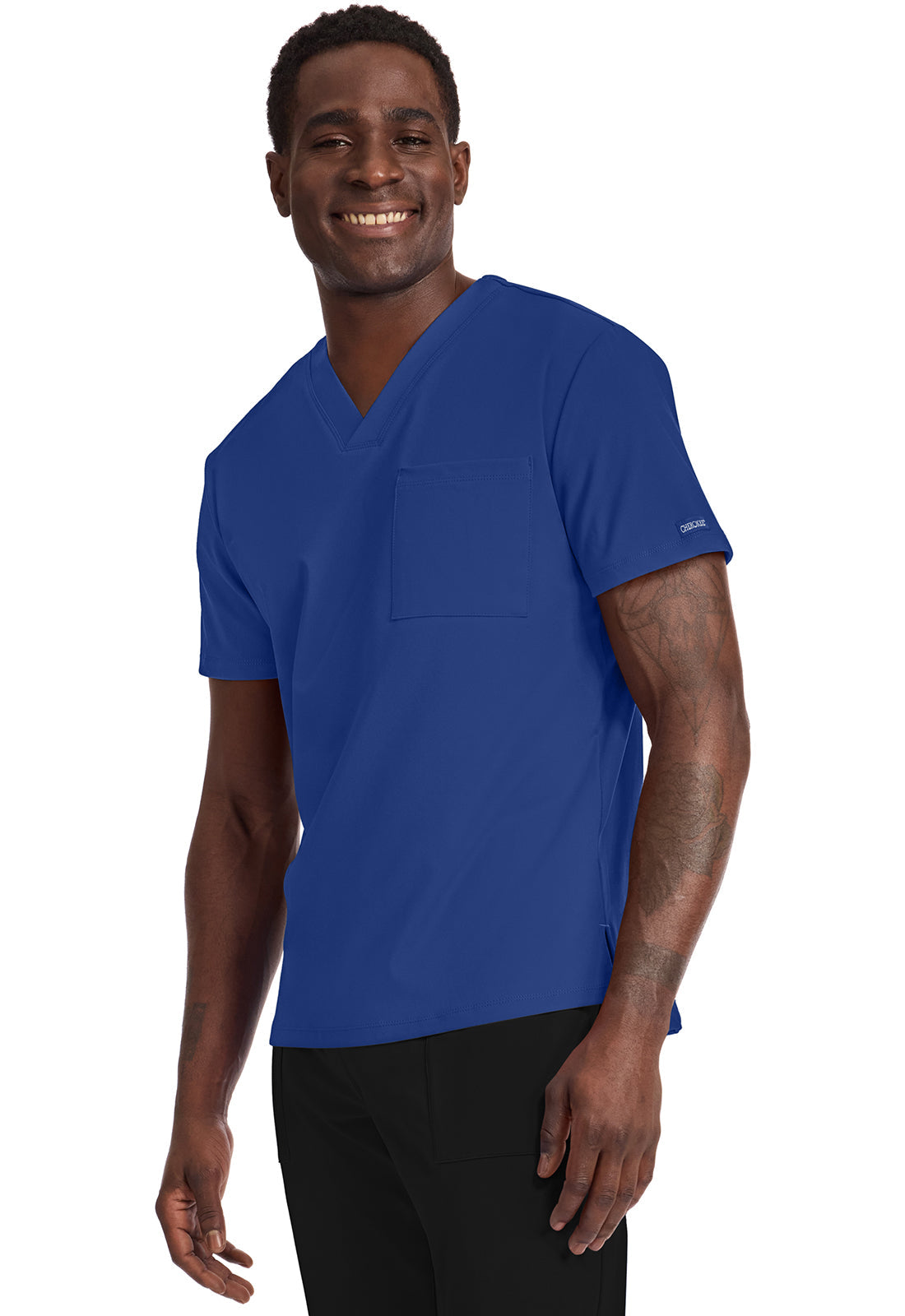 Achieve CK834 Men's 1-Pocket Tuck-In Top Royal Image