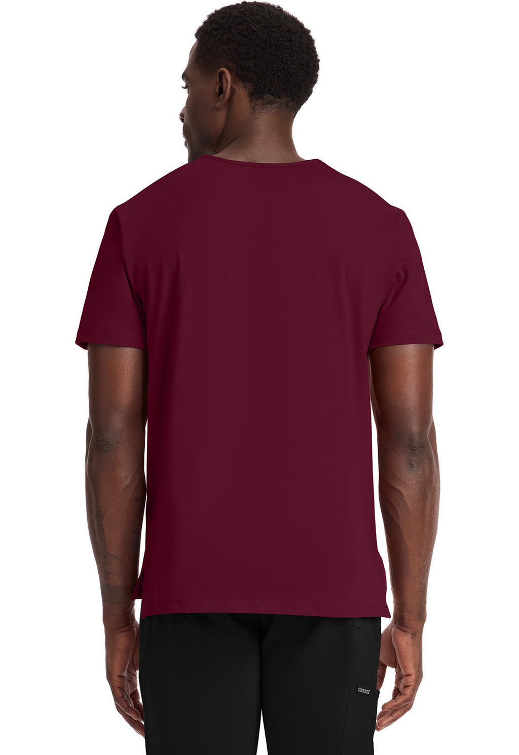 Achieve CK834 Men's 1-Pocket Tuck-In Top Wine Image