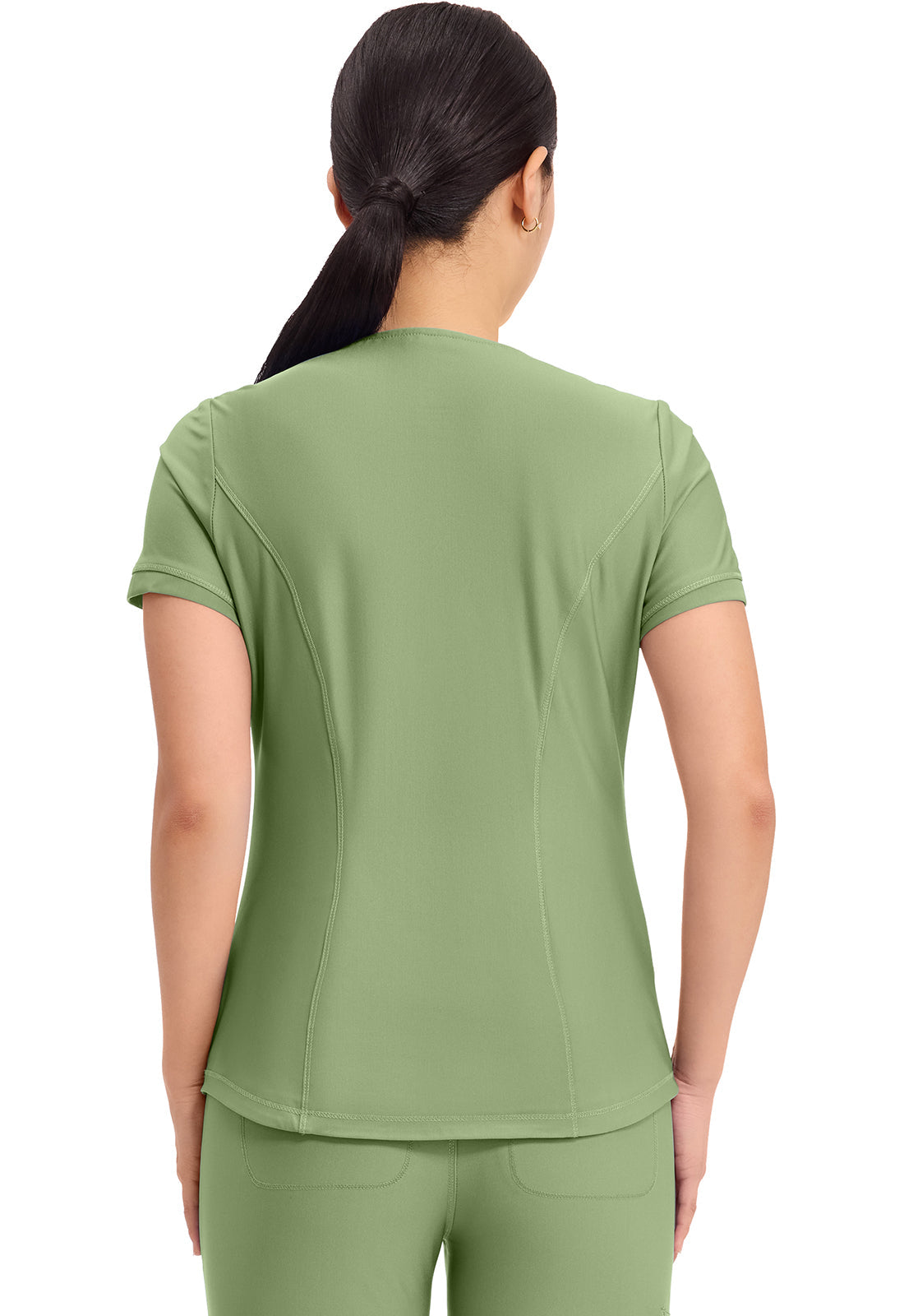 Form CK840 Women's V-Neck Scrub Top Bright Sage