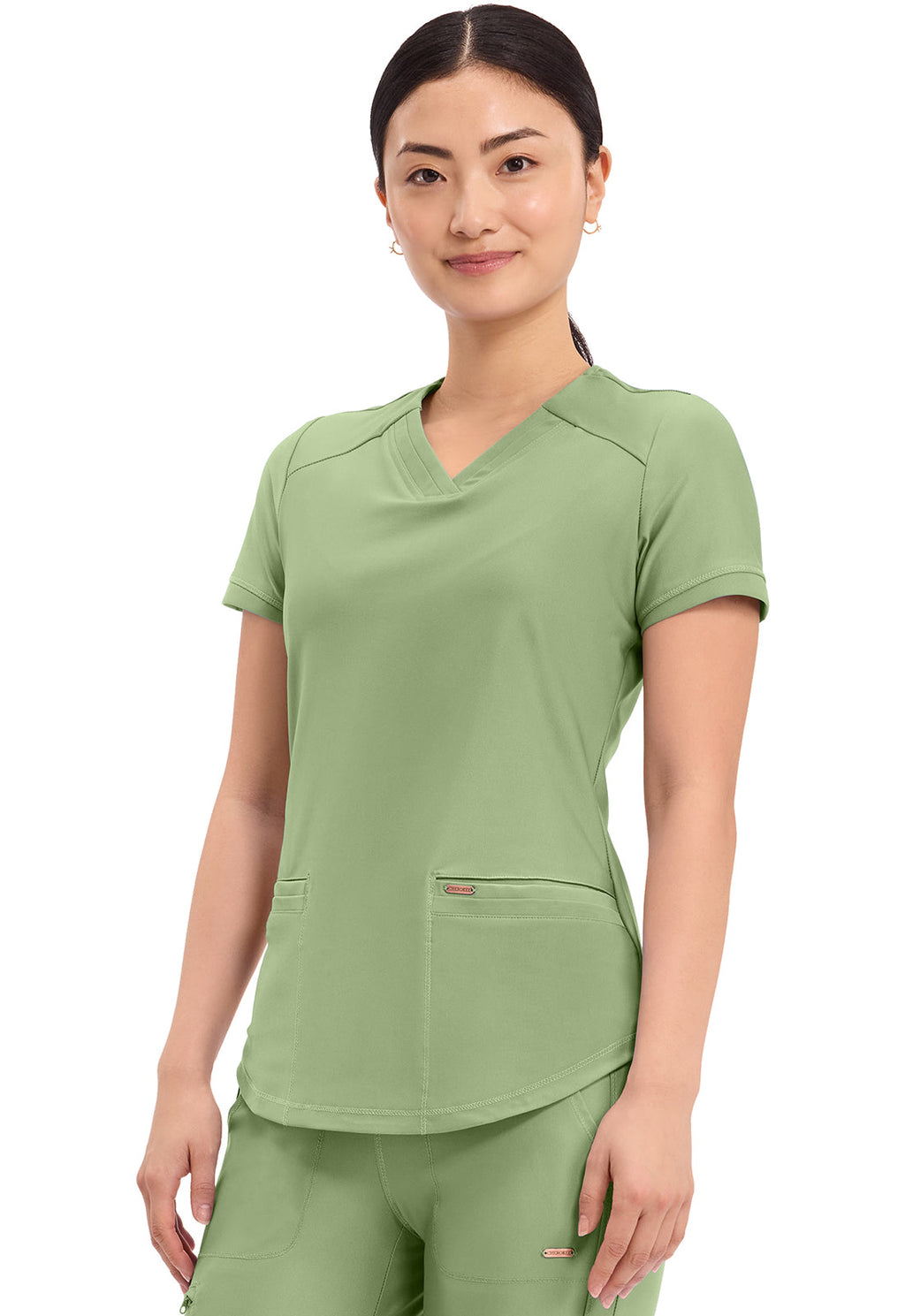 Form CK840 V-Neck Top Bright Sage