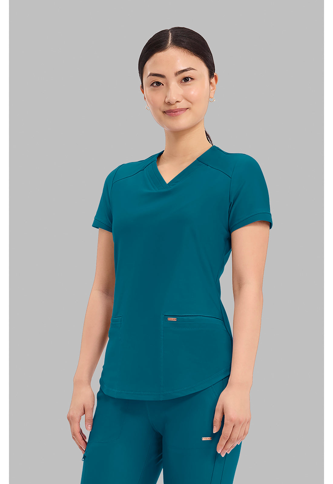 Form CK840 Women's V-Neck Scrub Top Paradise Cove