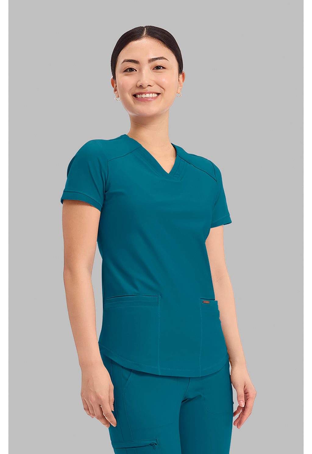 Form CK840 Women's V-Neck Scrub Top Paradise Cove