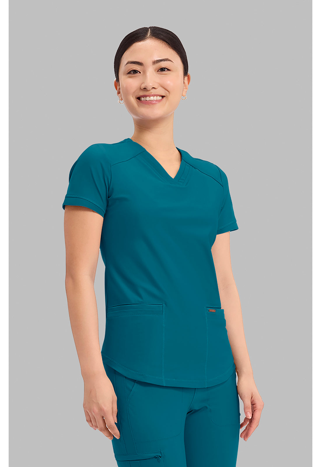 Form CK840 Women's V-Neck Scrub Top Paradise Cove