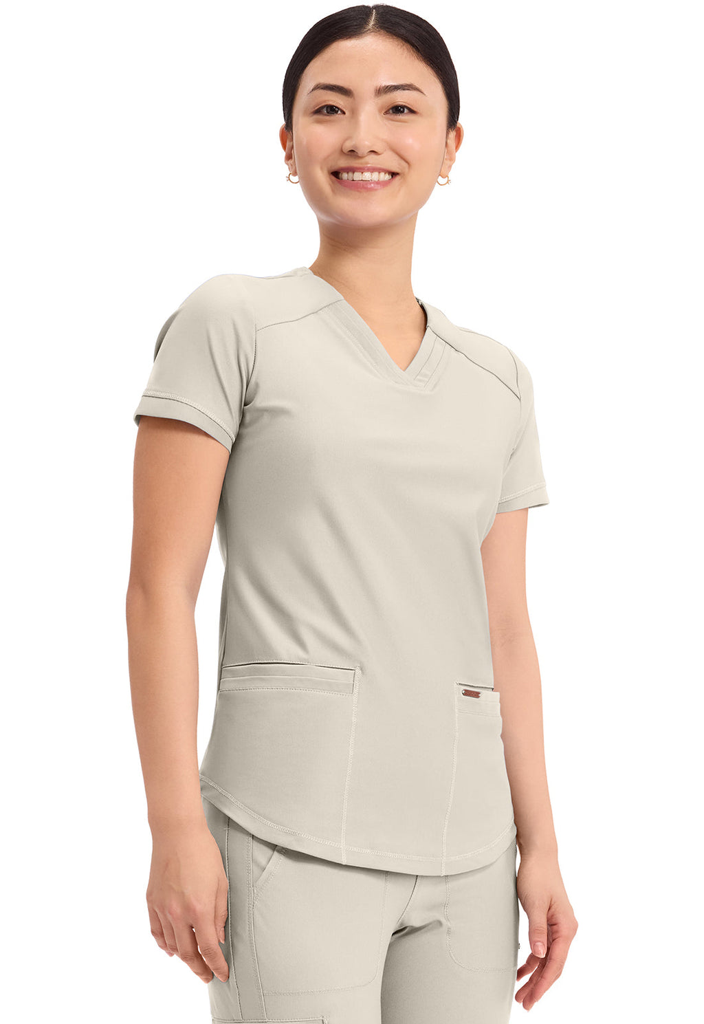 Form CK840 V-Neck Top Summer Sand
