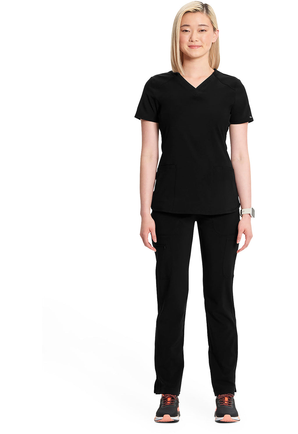 Classics CK865A V-Neck Top Black