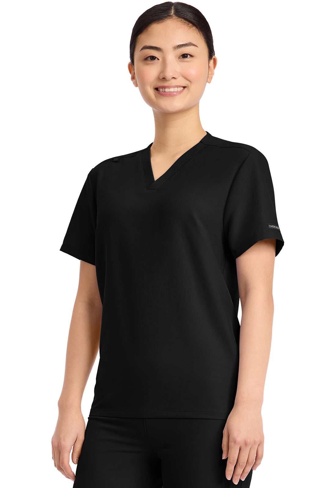 Originals Ultra CK869A V-Neck No Pocket Top Black