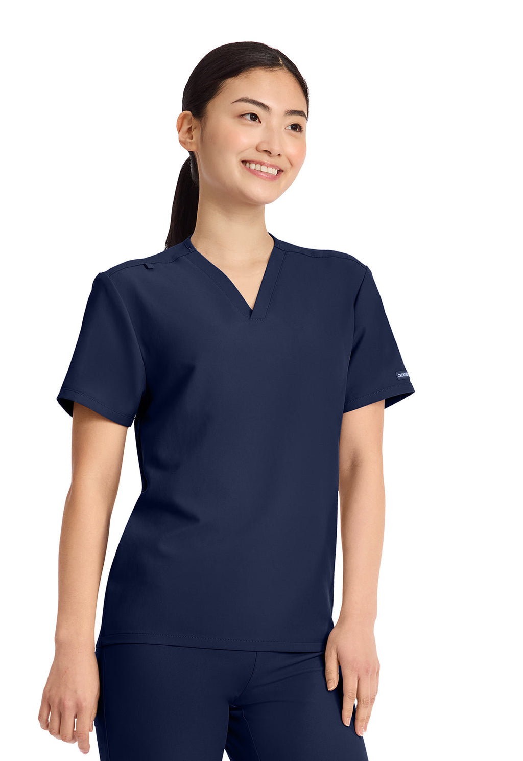 Originals Ultra CK869A V-Neck No Pocket Top Navy