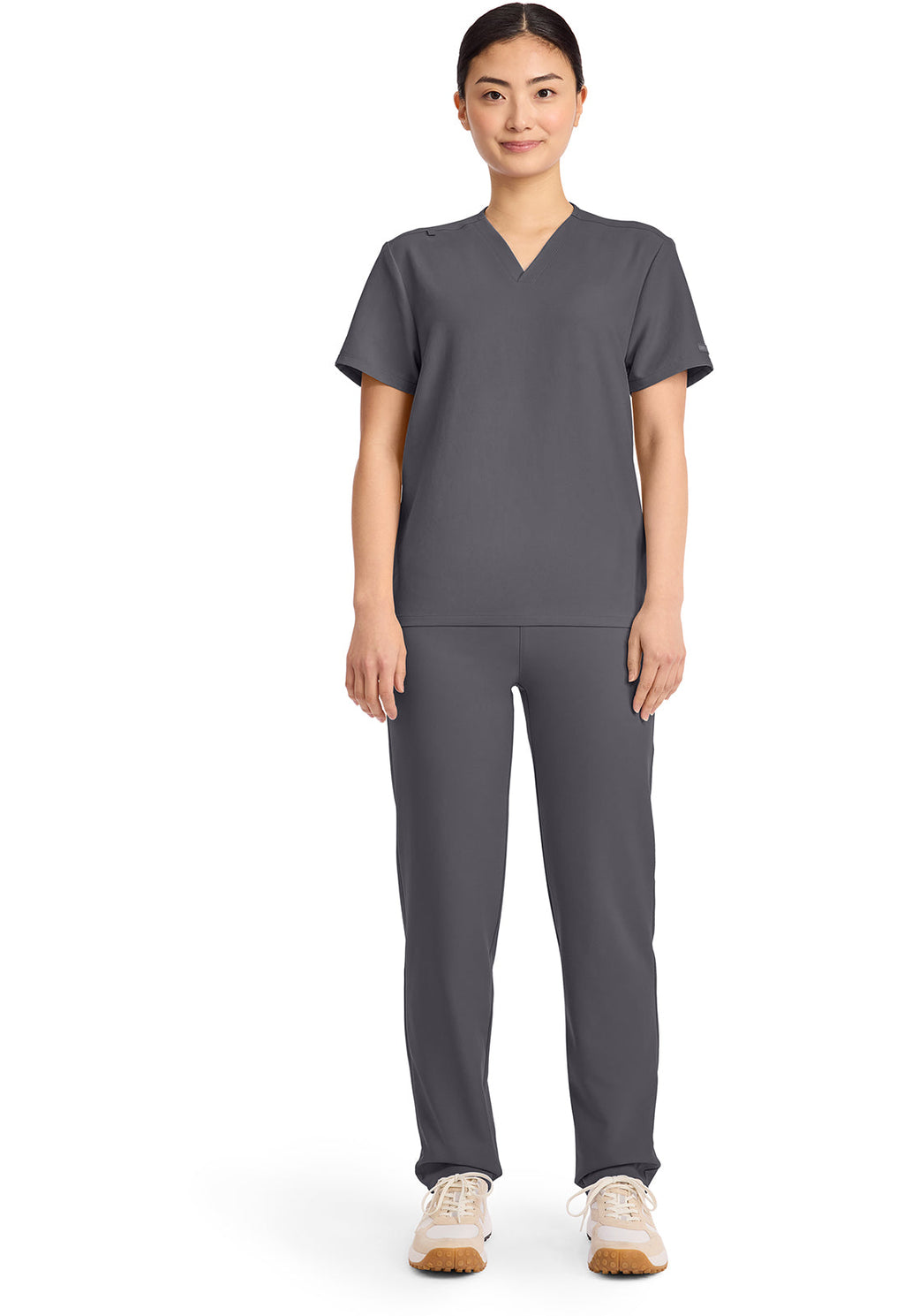 Originals Ultra CK869A V-Neck No Pocket Top Pewter