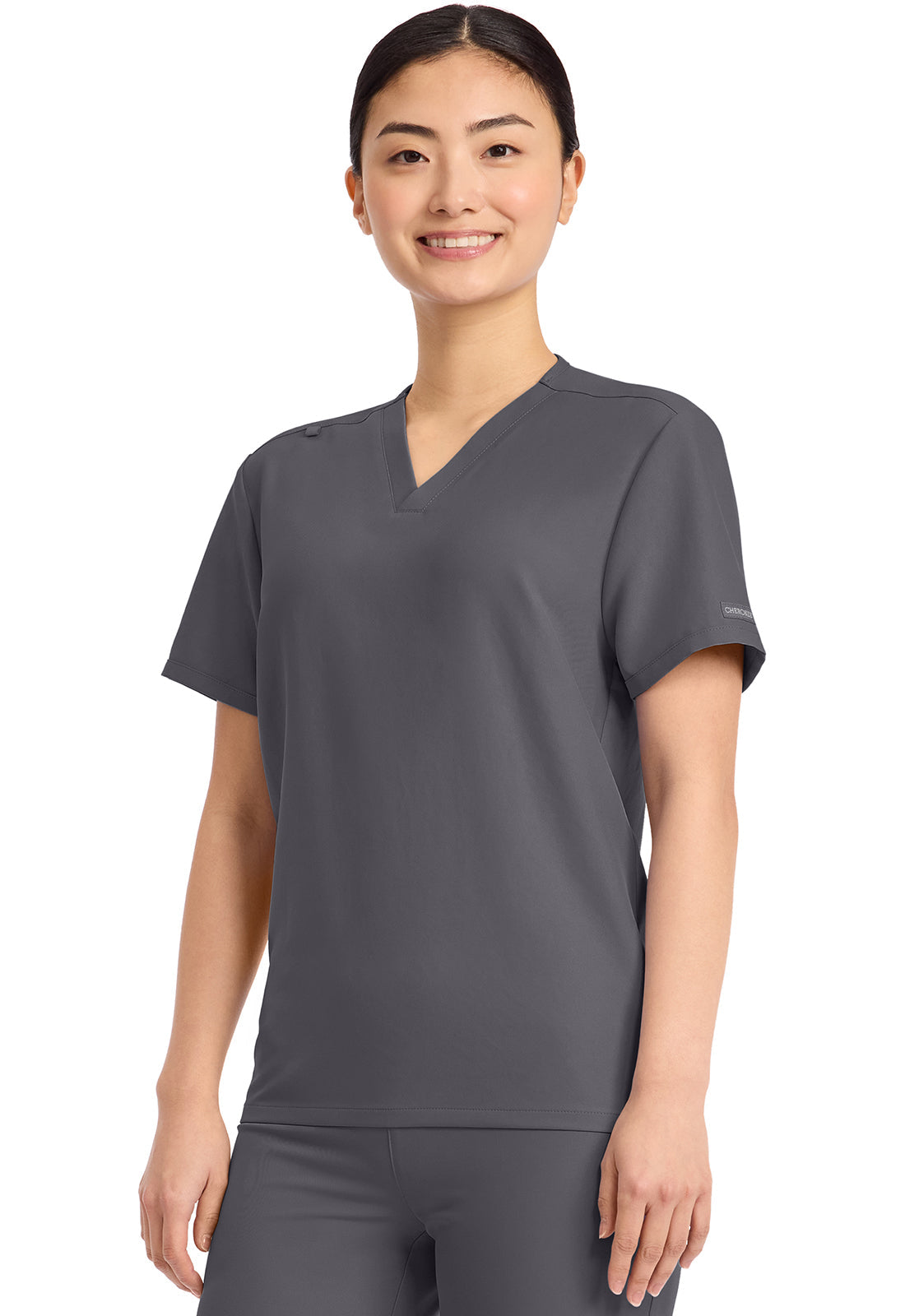 Originals Ultra CK869A V-Neck No Pocket Top Pewter