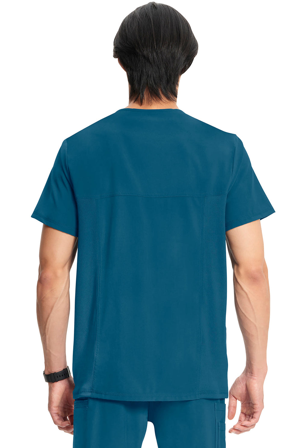Infinity CK900A Men's V-Neck Scrub Top Caribbean Blue
