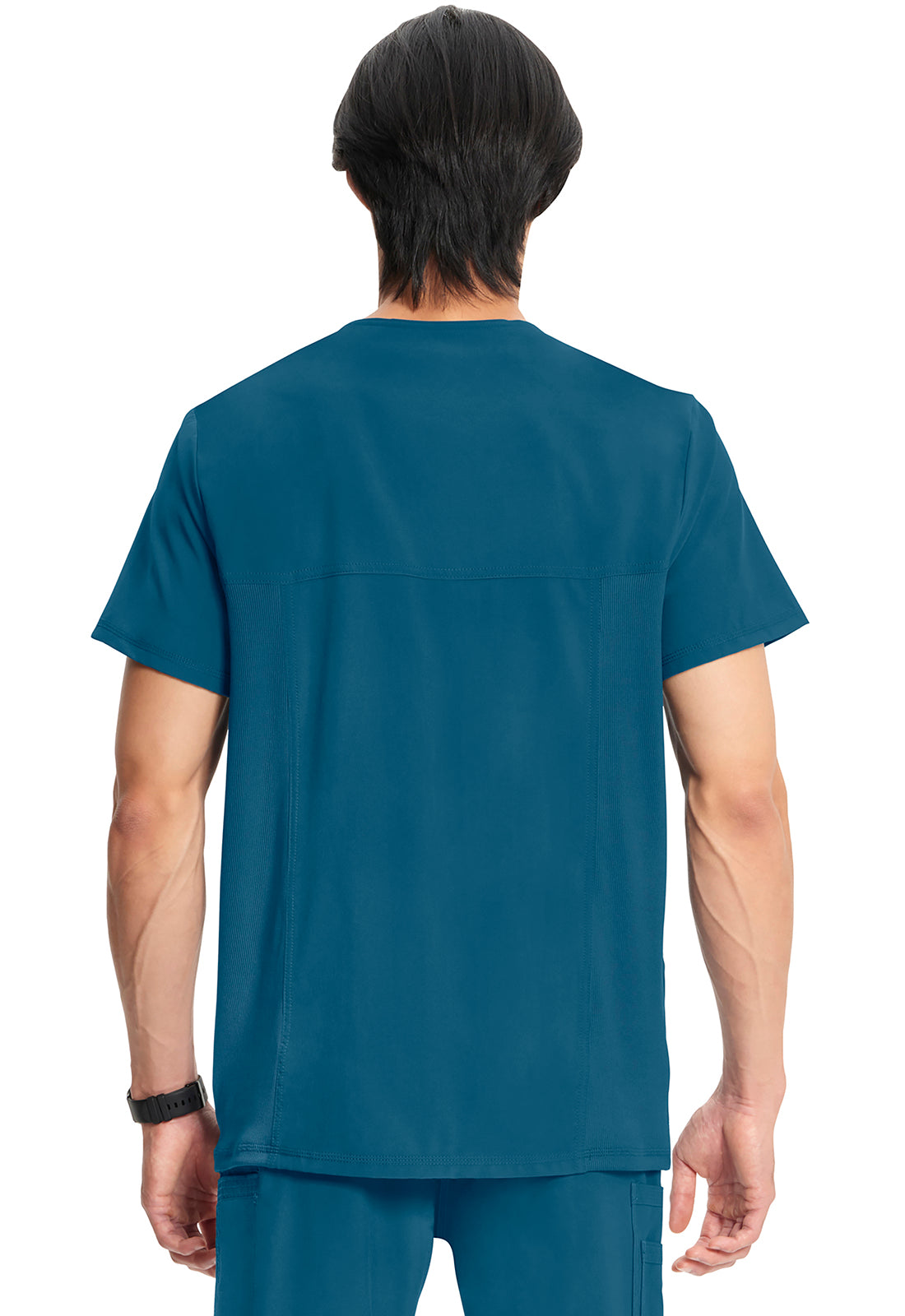 Infinity CK900A Men's V-Neck Scrub Top Caribbean Blue