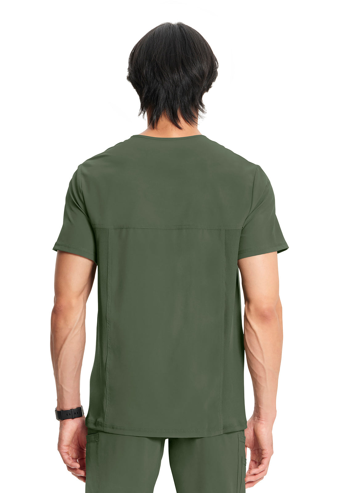 Infinity CK900A Men's V-Neck Scrub Top Olive
